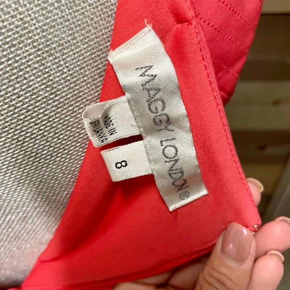 Maggy London Pink Dress - 8 - Picture 4 of 4